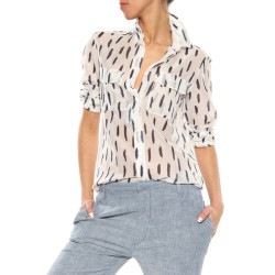 Shirt Himons white-blue